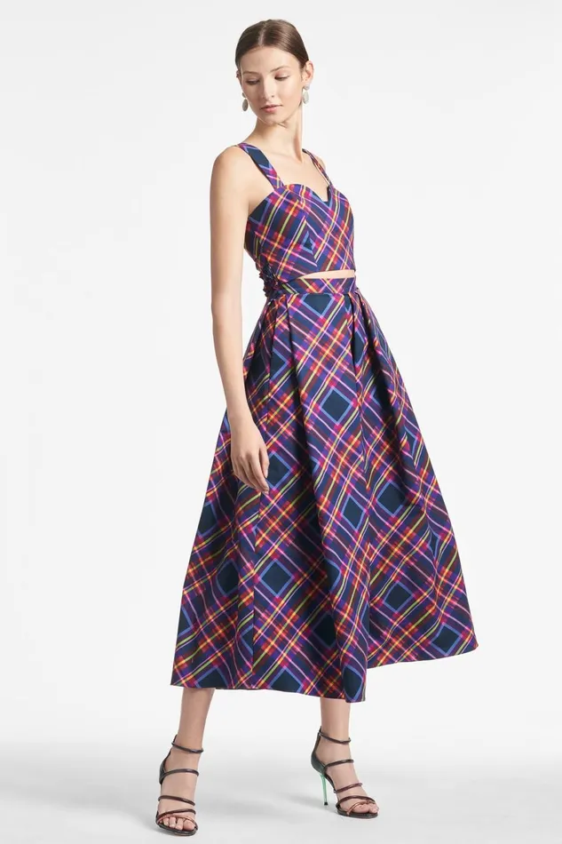 Darcy Top 8211 Party Plaid Women Sachin and Babi Matching Sets