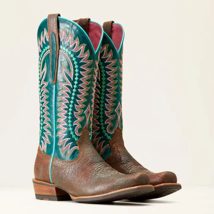Derby Monroe Western Boot Shore Tan Women Ariat Western Boots Derby Monroe Western Boot Shore Tan Women Ariat Western Boots