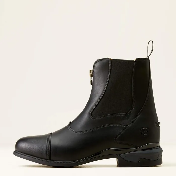Devon Zip Paddock Boot Black Men Ariat English Riding Boots Devon Zip Paddock Boot Black Men Ariat English Riding Boots