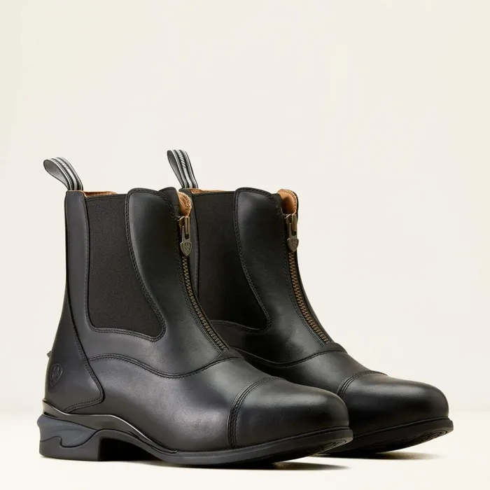 Devon Zip Paddock Boot Black Men Ariat English Riding Boots Devon Zip Paddock Boot Black Men Ariat English Riding Boots