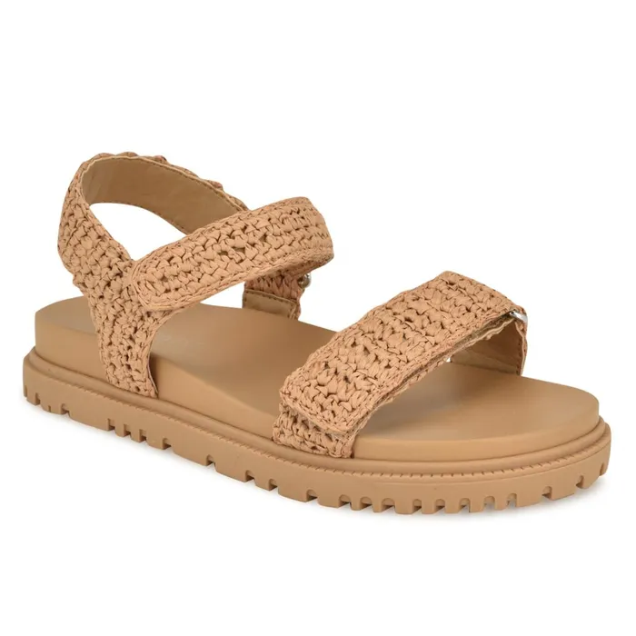 Dinrah Footbed Sandals Light Pink Women Nine West Low Heel Dinrah Footbed Sandals Light Pink Women Nine West Low Heel