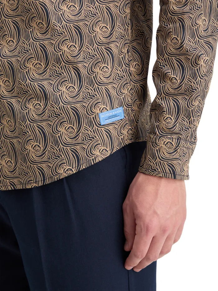 DITSY AOP SHIRT Wave Aop Men Scotch and Soda Shirts