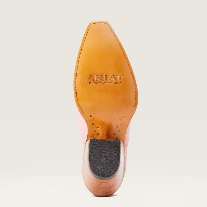 Dixon Bootie Powder Pink Women Ariat Western Boots Dixon Bootie Powder Pink Women Ariat Western Boots