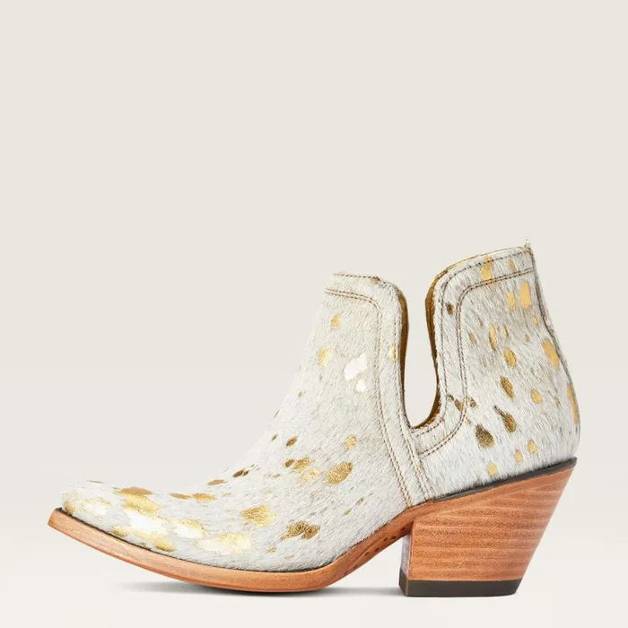 Dixon Haircalf Western Boot White Metallic Hair On Women Ariat Western Boots Dixon Haircalf Western Boot White Metallic Hair On Women Ariat Western Boots