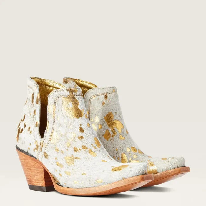 Dixon Haircalf Western Boot White Metallic Hair On Women Ariat Western Boots Dixon Haircalf Western Boot White Metallic Hair On Women Ariat Western Boots