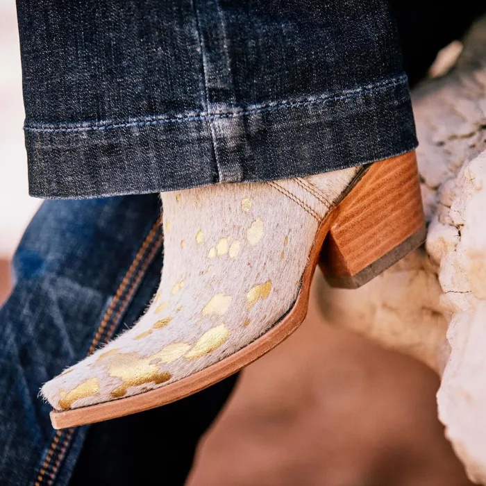 Dixon Haircalf Western Boot White Metallic Hair On Women Ariat Western Boots Dixon Haircalf Western Boot White Metallic Hair On Women Ariat Western Boots