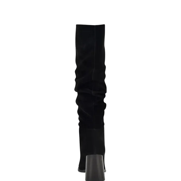 Domaey Wide Calf Casual Boots Black Women Nine West Boots and Booties Domaey Wide Calf Casual Boots Black Women Nine West Boots and Booties