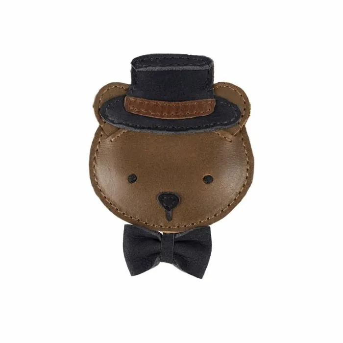 Donsje Amsterdam Accessories Baby Ceesie Clip Cognac Classic Leather
