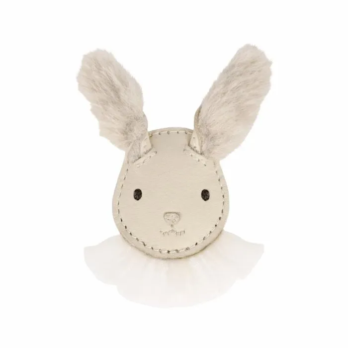Donsje Amsterdam Accessories Baby Festie Clip Cream Leather