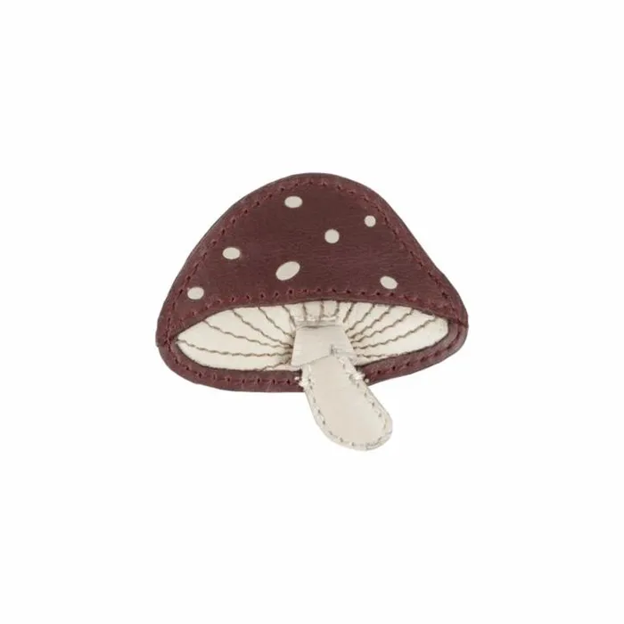 Donsje Amsterdam Accessories Baby Forest Clip Burgundy Classic Leather