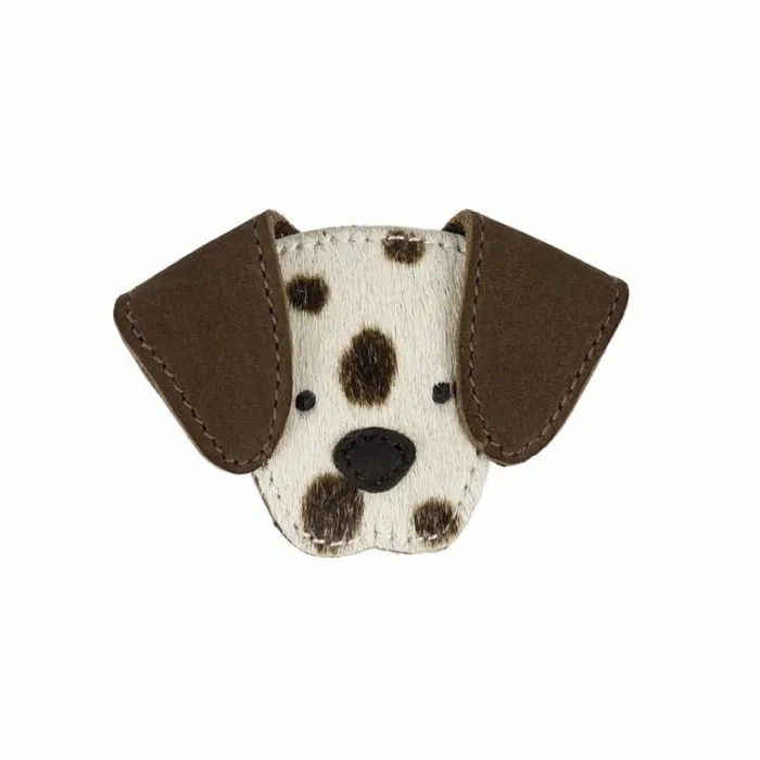 Donsje Amsterdam Accessories Baby Josy Exclusive Hairclip Black Spotted Cow Hair