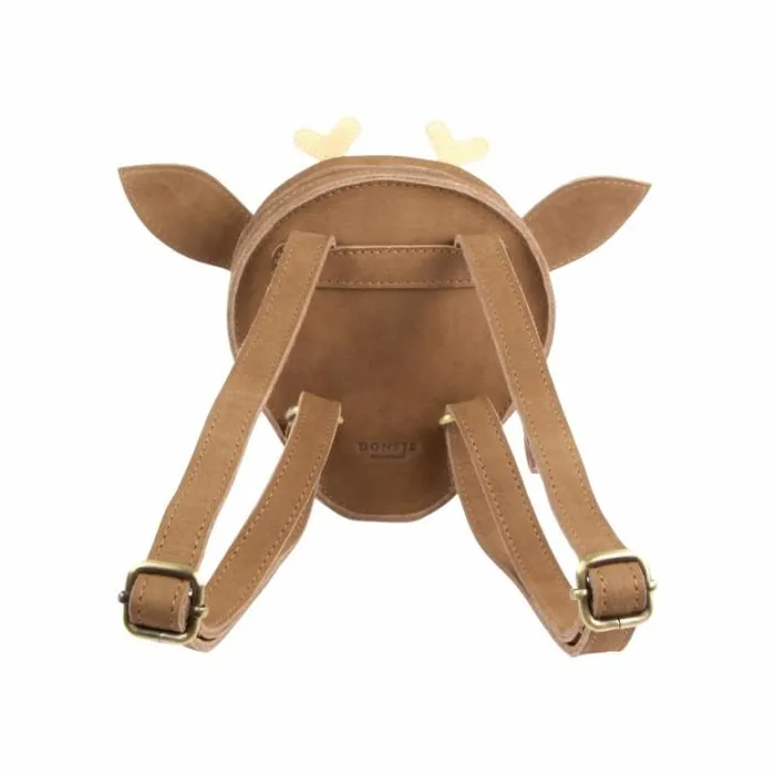 Donsje Amsterdam Accessories Baby Kapi Special Backpack Hazelnut Nubuck