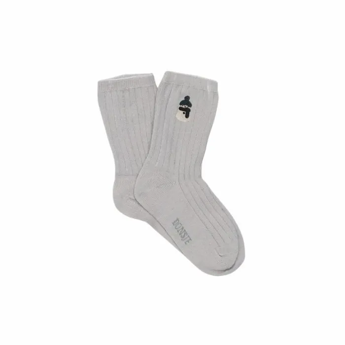 Donsje Amsterdam Accessories Baby Lala Socks Soft Grey