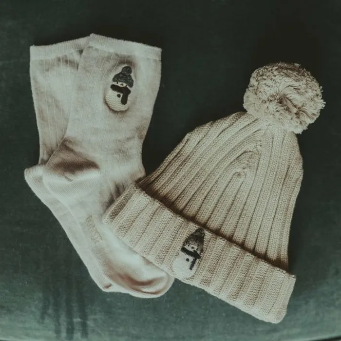 Donsje Amsterdam Accessories Baby Lala Socks Soft Grey Donsje Amsterdam Accessories Baby Lala Socks Soft Grey