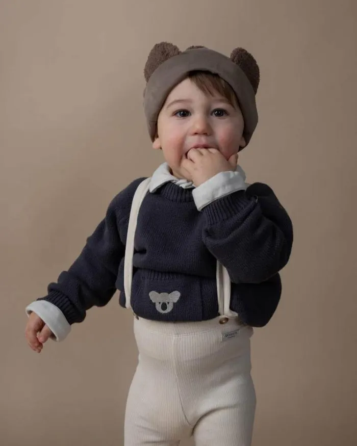 Donsje Amsterdam Accessories Baby Miep Hat Dusty Brown