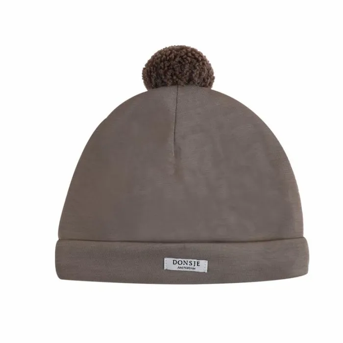 Donsje Amsterdam Accessories Baby Miep Hat Dusty Brown