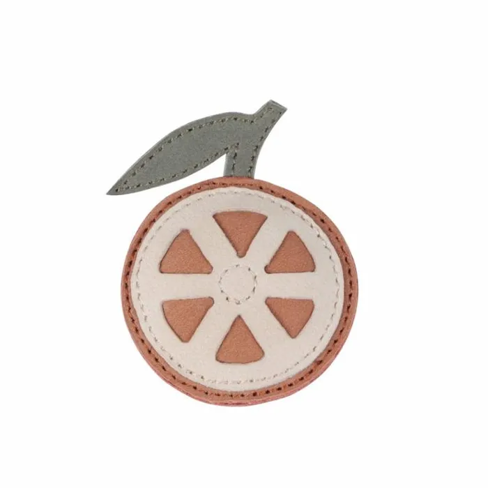 Donsje Amsterdam Accessories Baby Nanoe Fruit Hair Tie Walnut Nubuck