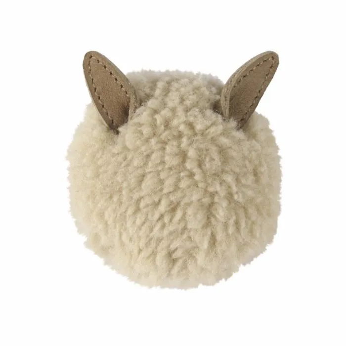 Donsje Amsterdam Accessories Baby Ploto Hairclip Beige Curly Faux Fur