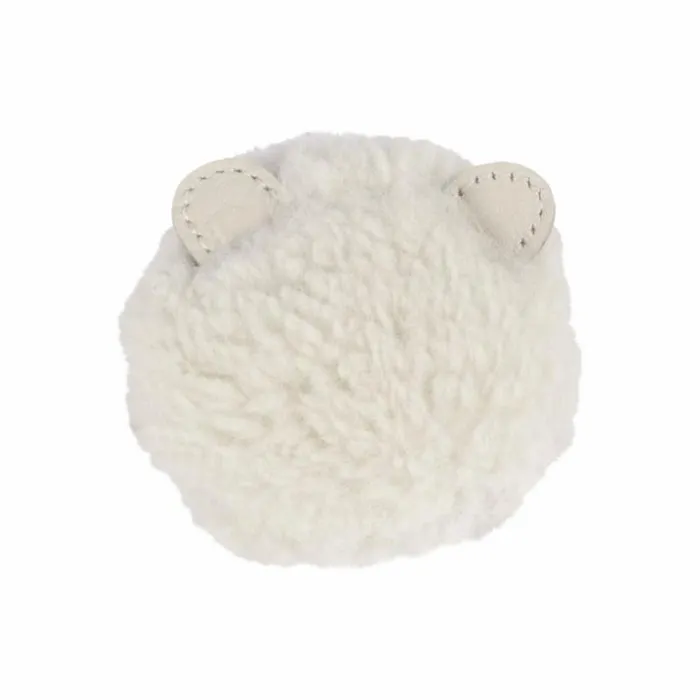 Donsje Amsterdam Accessories Baby Ploto Hairclip Off White Curly Faux Fur