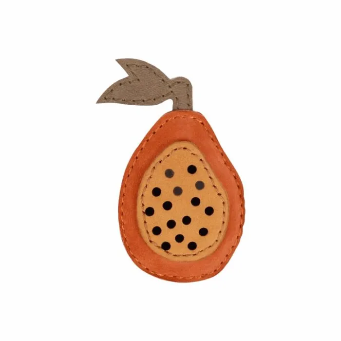 Donsje Amsterdam Accessories Baby Qanoe Fruit Hairclip Maple Nubuck