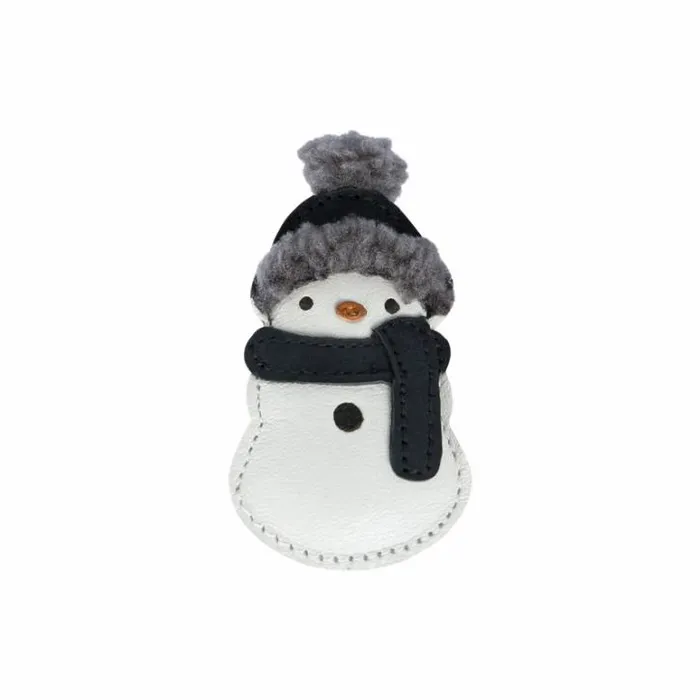 Donsje Amsterdam Accessories Baby Wonda Hairclip Off White Leather