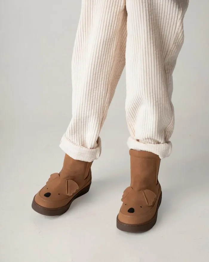 Donsje Amsterdam Animal Styles Boys Thuru Classic Boots Truffle Leather