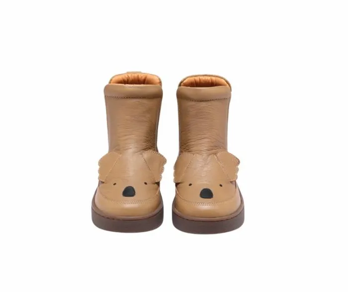 Donsje Amsterdam Animal Styles Boys Thuru Classic Boots Truffle Leather