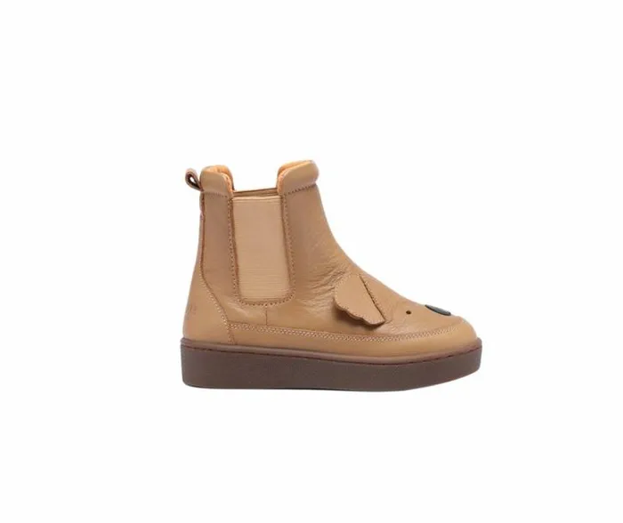 Donsje Amsterdam Animal Styles Boys Thuru Classic Boots Truffle Leather