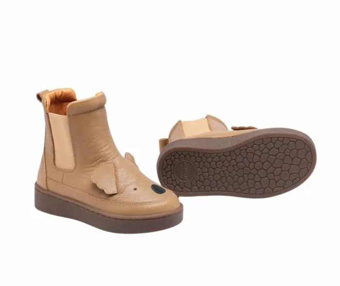 Donsje Amsterdam Animal Styles Boys Thuru Classic Boots Truffle Leather