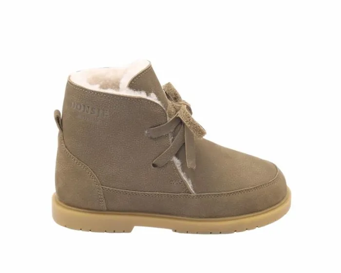 Donsje Amsterdam Ankle Boots Boys Buddy Army Betting Leather