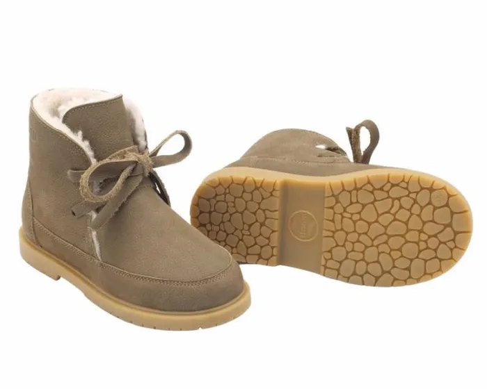 Donsje Amsterdam Ankle Boots Boys Buddy Army Betting Leather