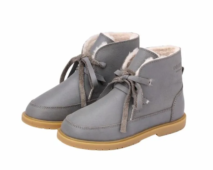 Donsje Amsterdam Ankle Boots Boys Buddy Mist Leather