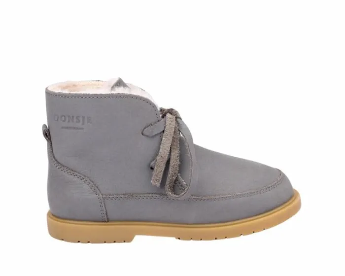 Donsje Amsterdam Ankle Boots Boys Buddy Mist Leather