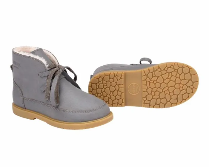 Donsje Amsterdam Ankle Boots Boys Buddy Mist Leather