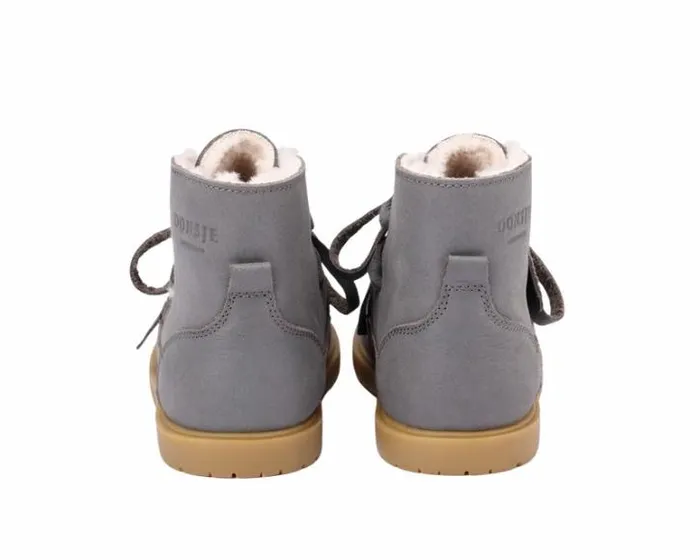Donsje Amsterdam Ankle Boots Boys Buddy Mist Leather