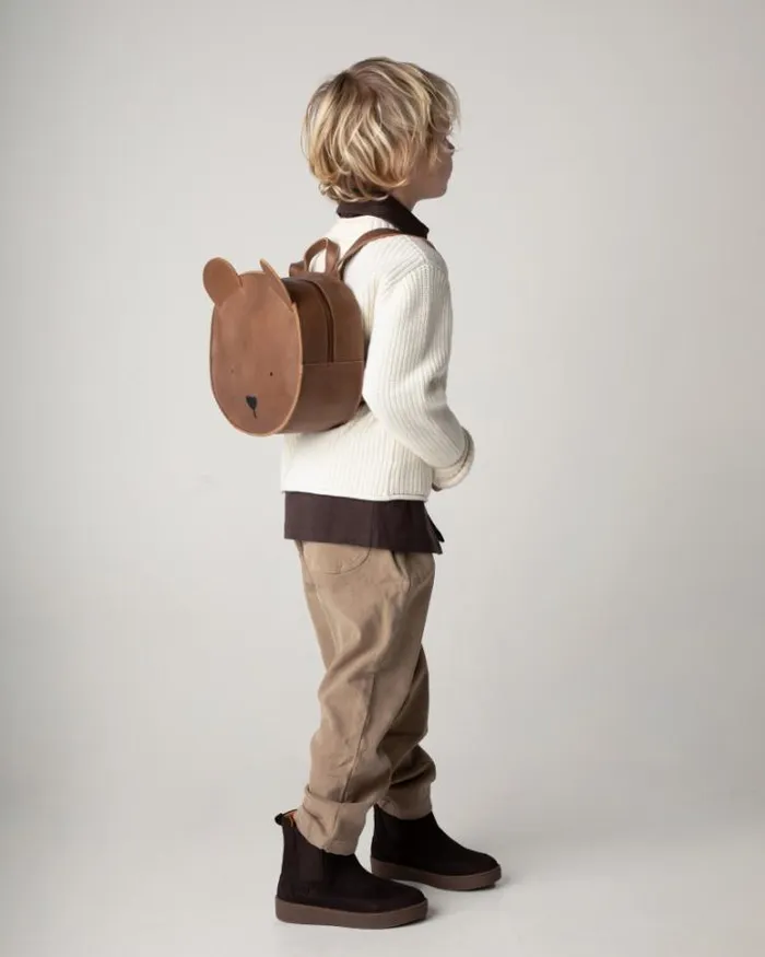 Donsje Amsterdam Ankle Boots Boys Ojeh Boots Dark Brown Nubuck