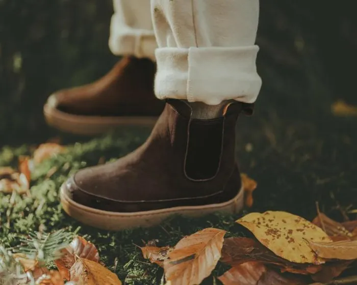 Donsje Amsterdam Ankle Boots Boys Ojeh Boots Dark Brown Nubuck