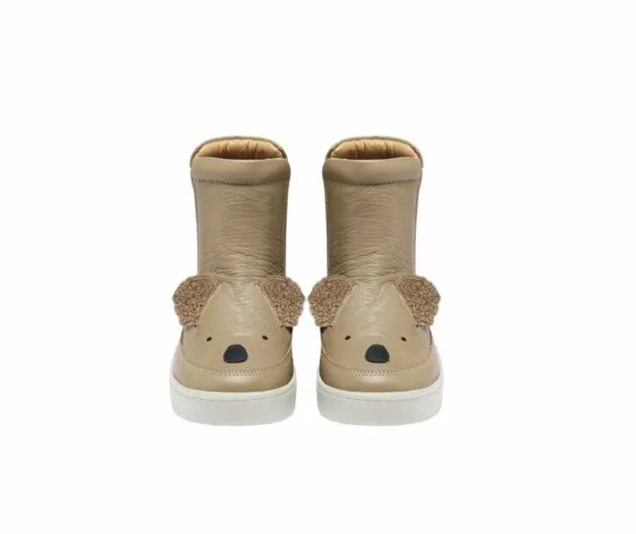 Donsje Amsterdam Ankle Boots Boys Thuru Exclusive Boots Taupe Leather