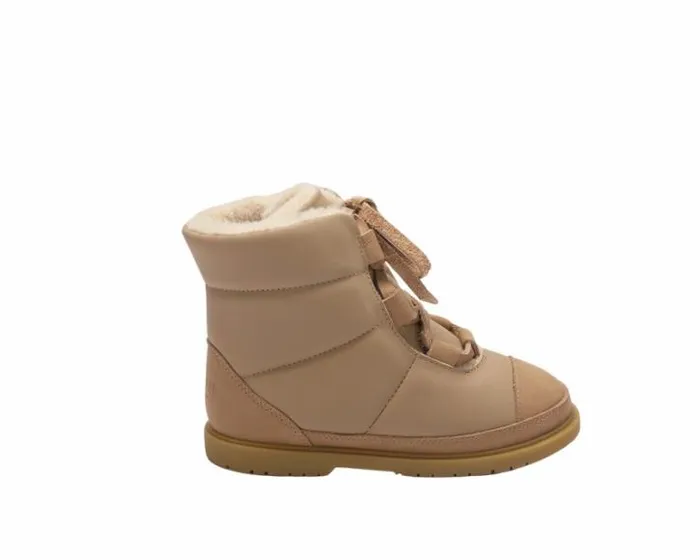 Donsje Amsterdam Ankle Boots Girls Ficho Truffle Sheep Leather