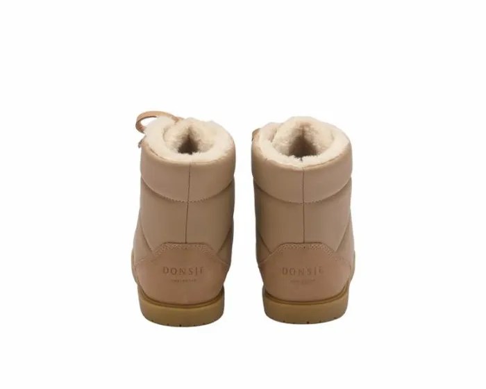 Donsje Amsterdam Ankle Boots Girls Ficho Truffle Sheep Leather
