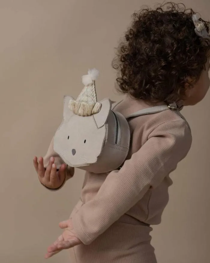 Donsje Amsterdam Backpacks and Purses Girls Festie Backpack Lilac Nubuck