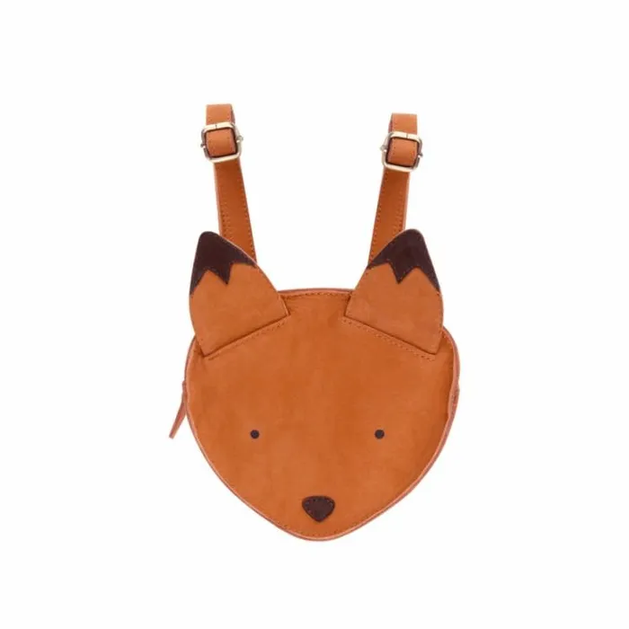 Donsje Amsterdam Backpacks and Purses Girls Kapi Classic Backpack Maple Nubuck