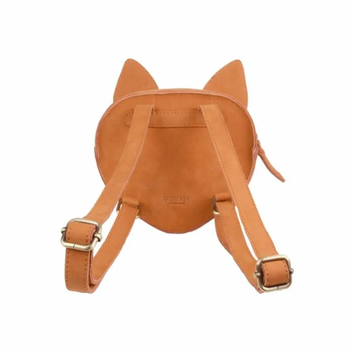 Donsje Amsterdam Backpacks and Purses Girls Kapi Classic Backpack Maple Nubuck