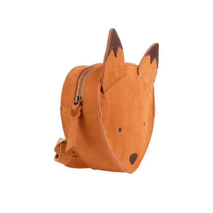 Donsje Amsterdam Backpacks and Purses Girls Kapi Classic Backpack Maple Nubuck