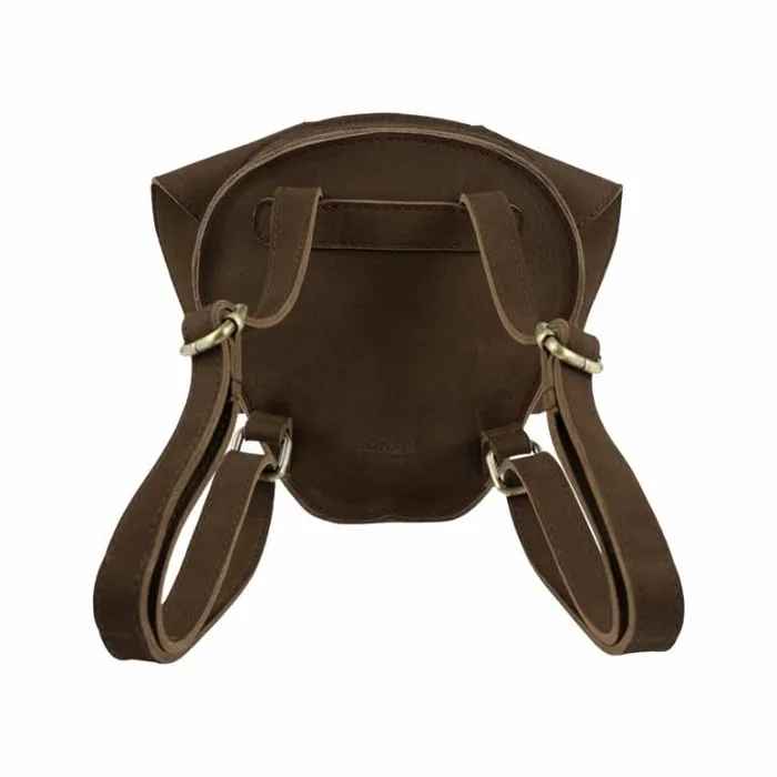 Donsje Amsterdam Backpacks Boys Kapi Exclusive Backpack Black Spotted Cow Hair