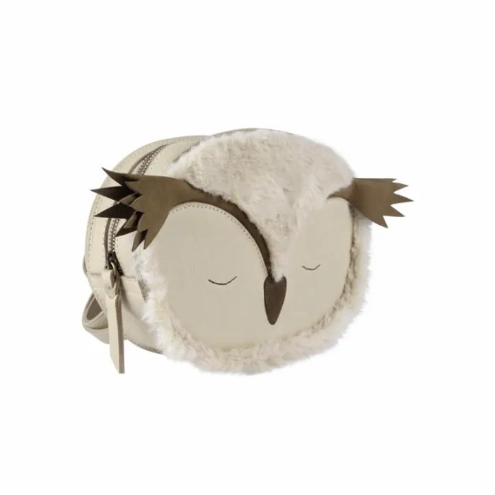 Donsje Amsterdam Backpacks Boys Kapi Exclusive Backpack Ivory Classic Leather