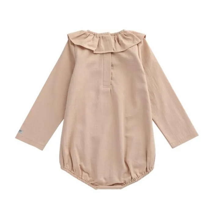 Donsje Amsterdam Bodysuits and Playsuits Baby Chloe Bodysuit Crystal Pink