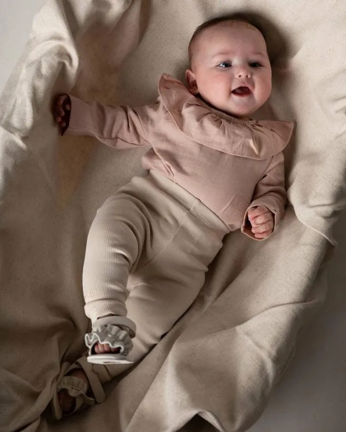 Donsje Amsterdam Bodysuits and Playsuits Baby Chloe Bodysuit Crystal Pink