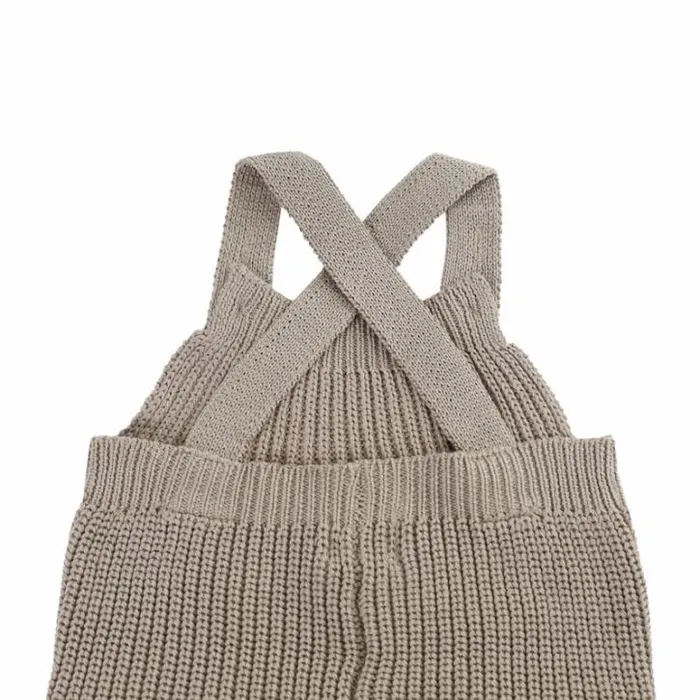 Donsje Amsterdam Bodysuits and Playsuits Baby Hiyan Jumpsuit Light Taupe