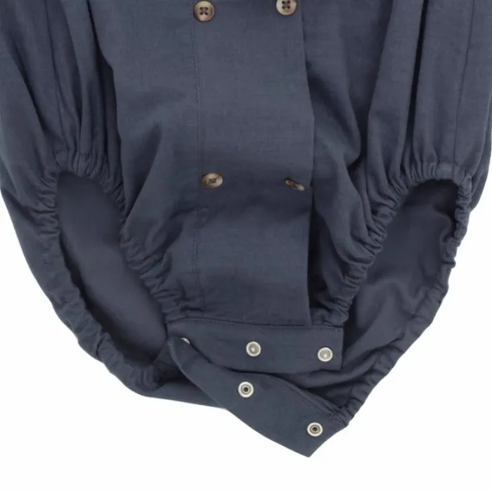 Donsje Amsterdam Bodysuits and Playsuits Baby Jaap Romper Dark Blue